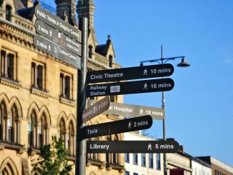 Darlington Sign Post